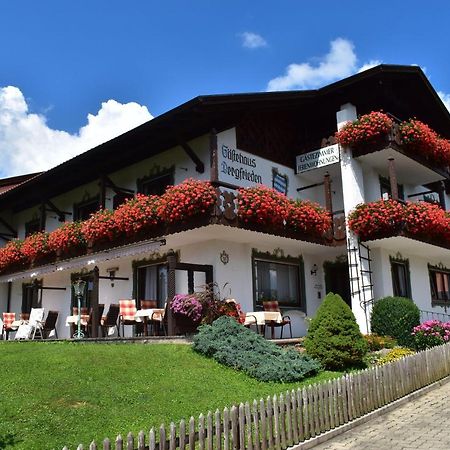 Ferienwohnung Panorama im Gästehaus Bergfrieden Bayersoien Exterior foto