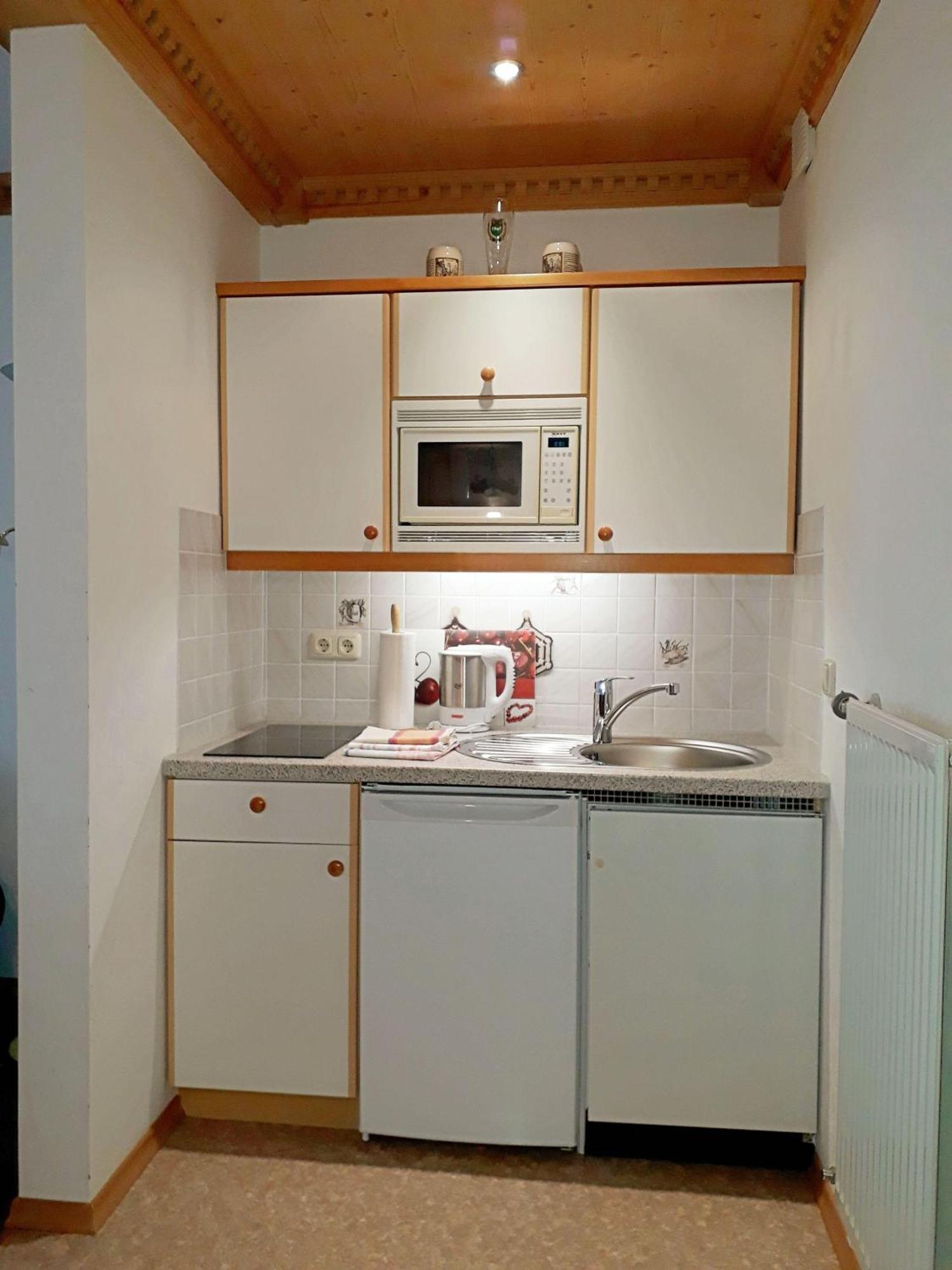 Ferienwohnung Panorama im Gästehaus Bergfrieden Bayersoien Exterior foto
