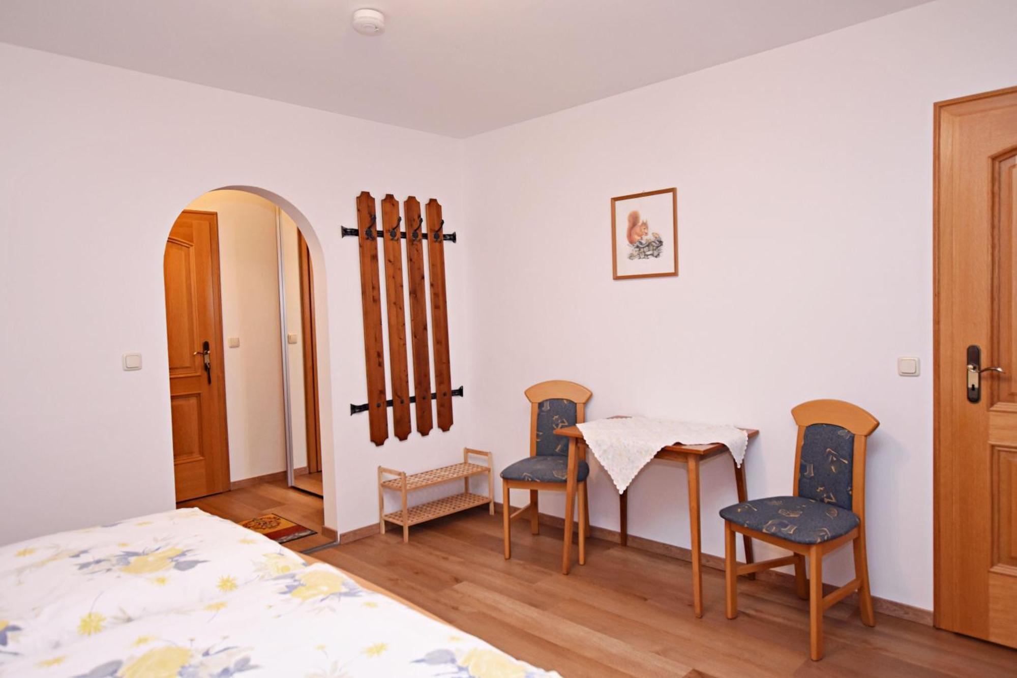 Ferienwohnung Panorama im Gästehaus Bergfrieden Bayersoien Exterior foto