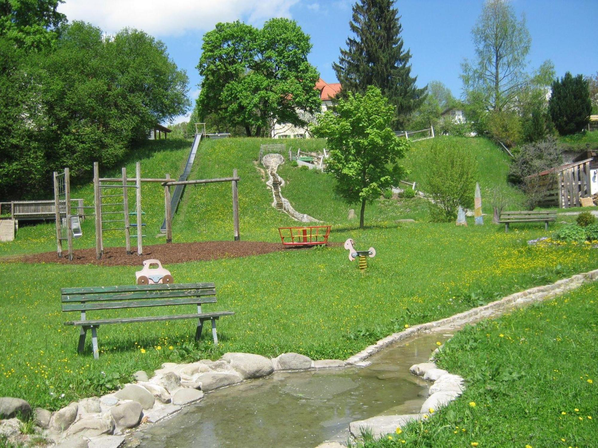 Ferienwohnung Panorama im Gästehaus Bergfrieden Bayersoien Exterior foto