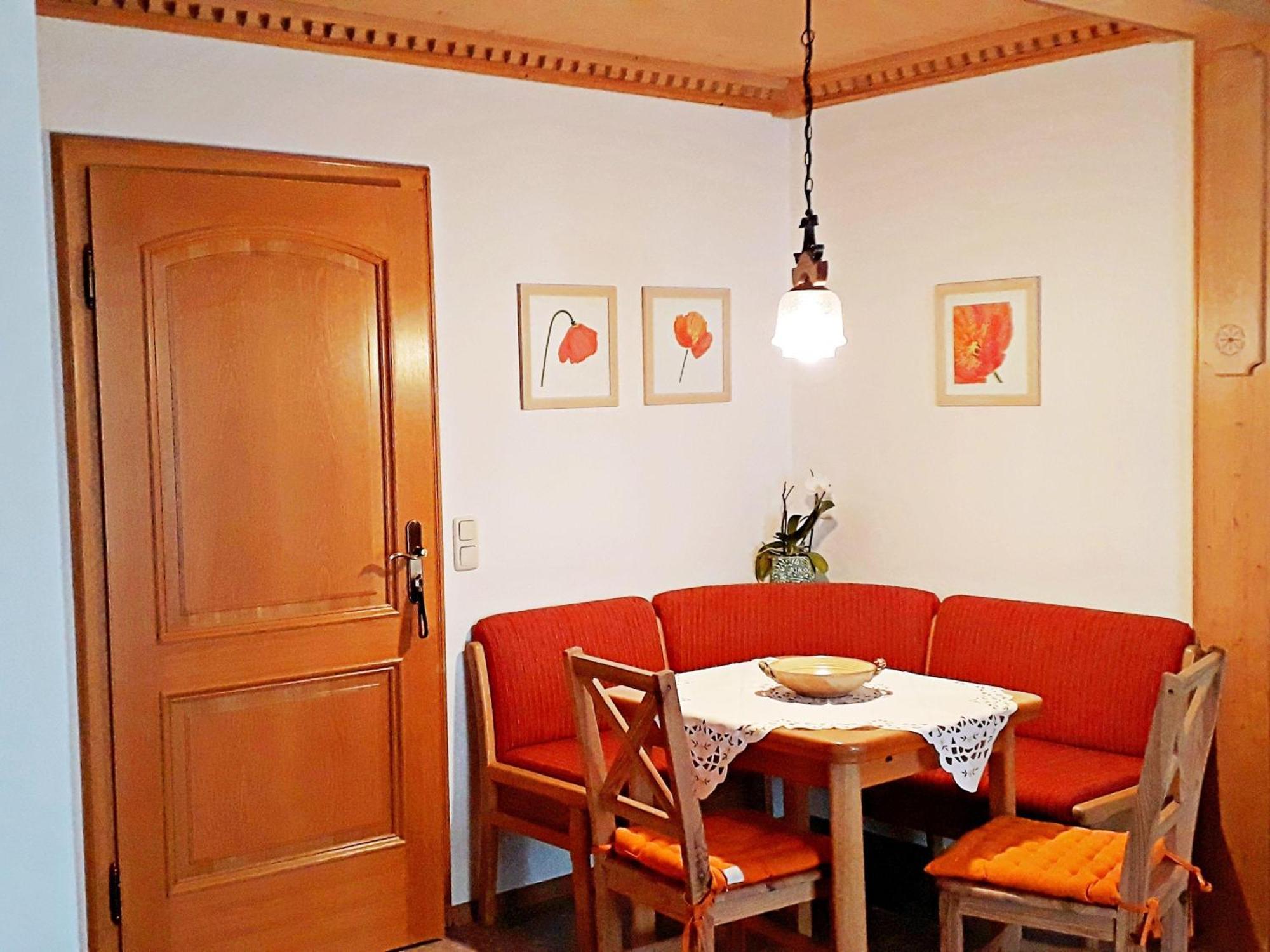Ferienwohnung Panorama im Gästehaus Bergfrieden Bayersoien Exterior foto